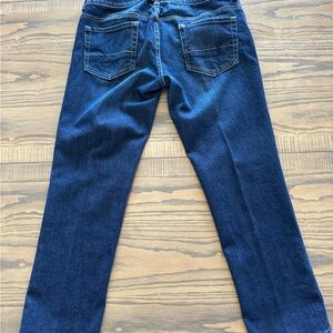 American Eagle Outfitters Dark Blue Stretch Jeans ~ Artist